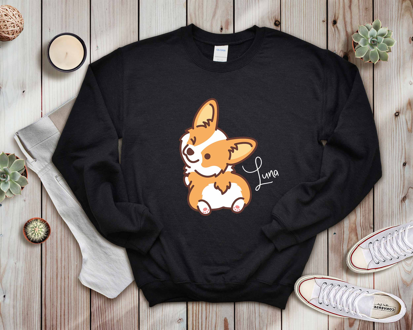 Cheeky Corgi Personalized Sweater