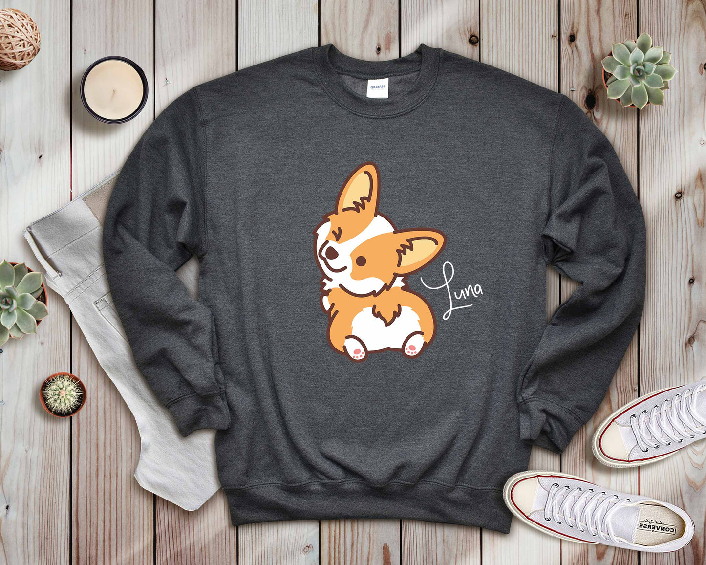 Cheeky Corgi Personalized Sweater