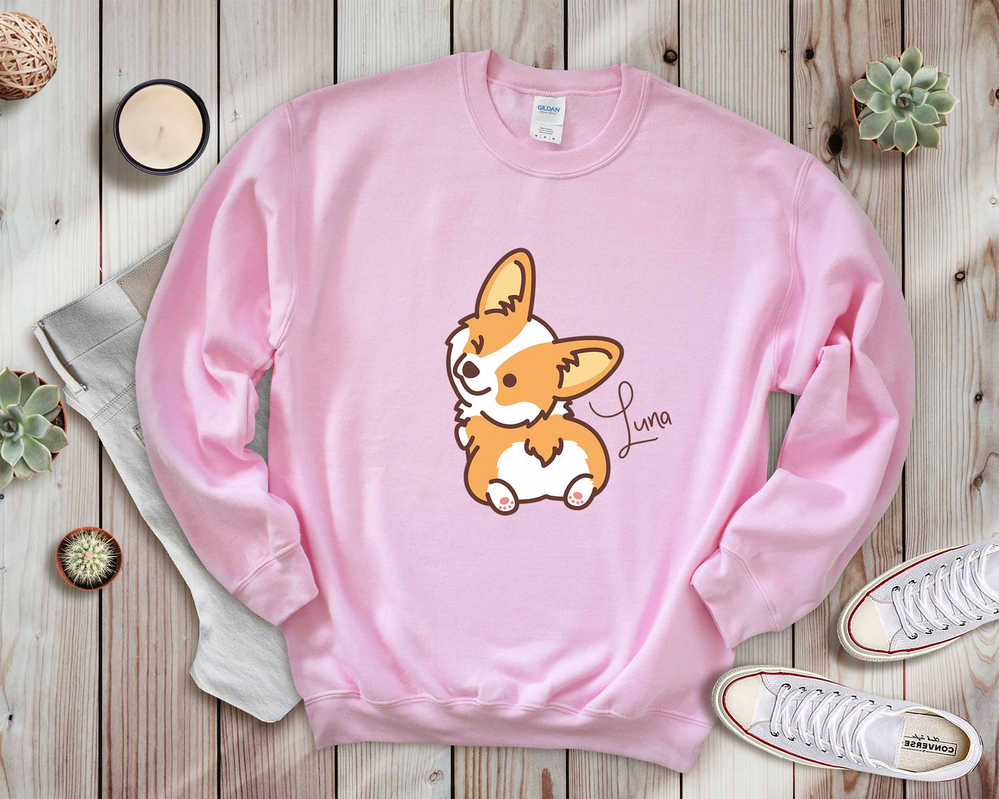 Cheeky Corgi Personalized Sweater
