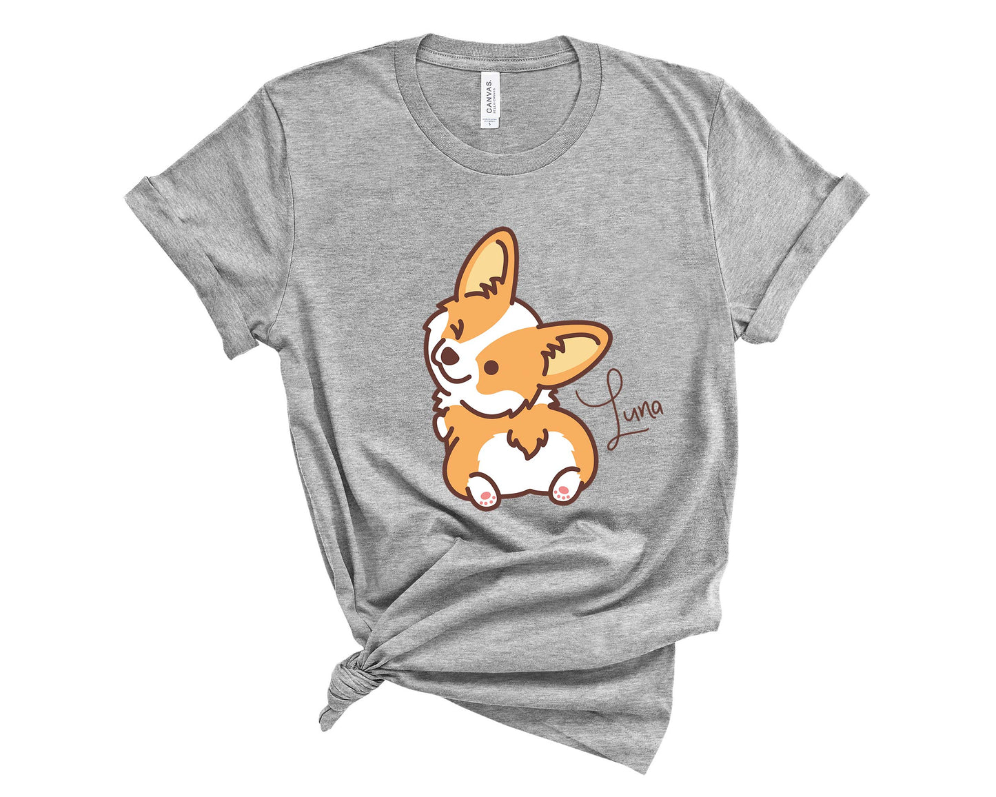 Cheeky Corgi Personalized T-Shirt