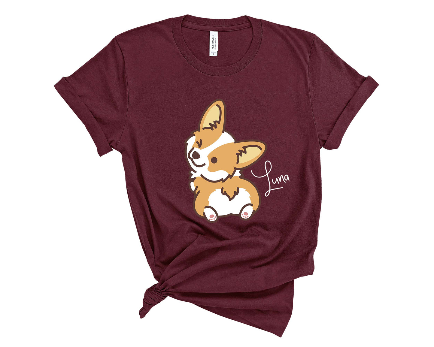 Cheeky Corgi Personalized T-Shirt