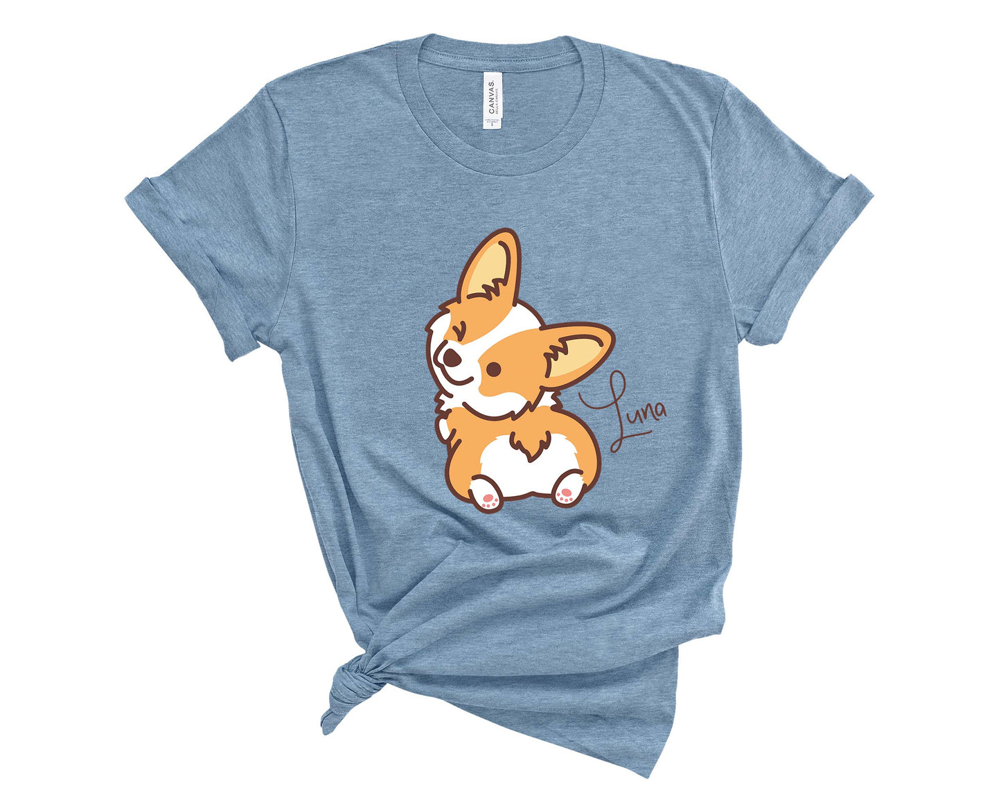 Cheeky Corgi Personalized T-Shirt