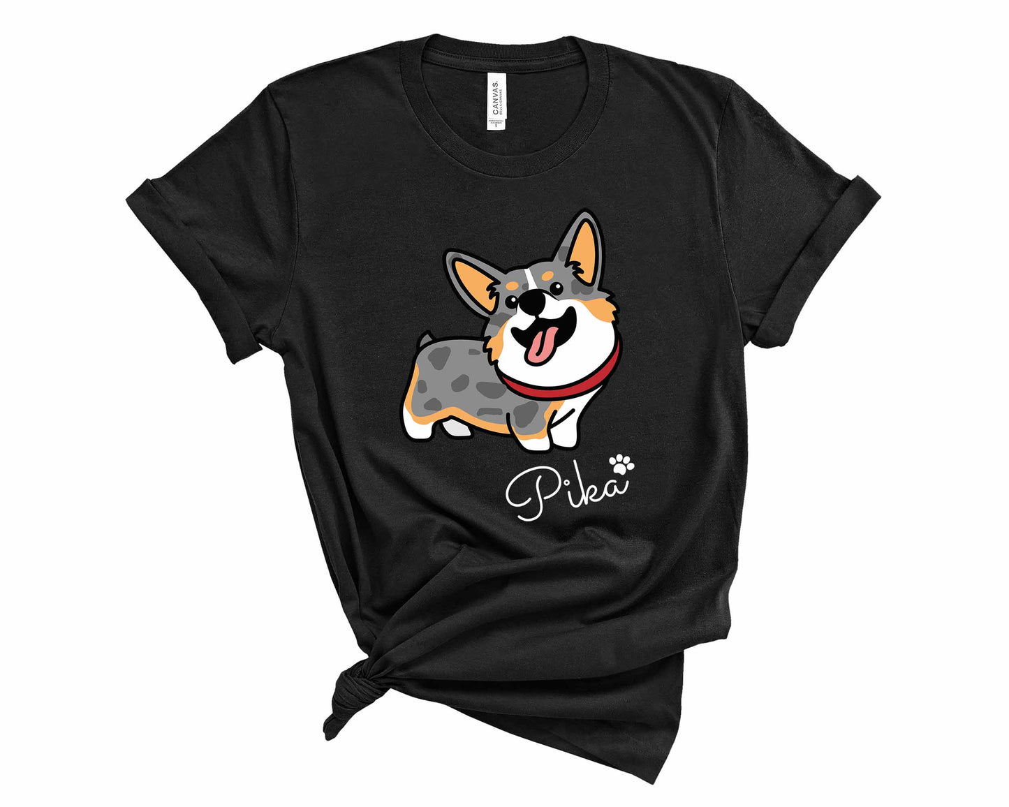 Merle Corgi T-Shirt