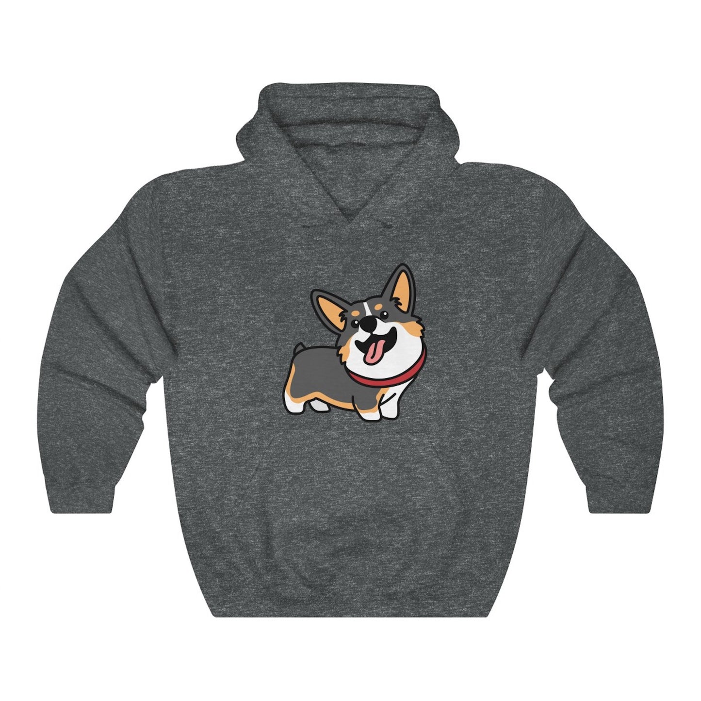 Tricolor Corgi Hoodie