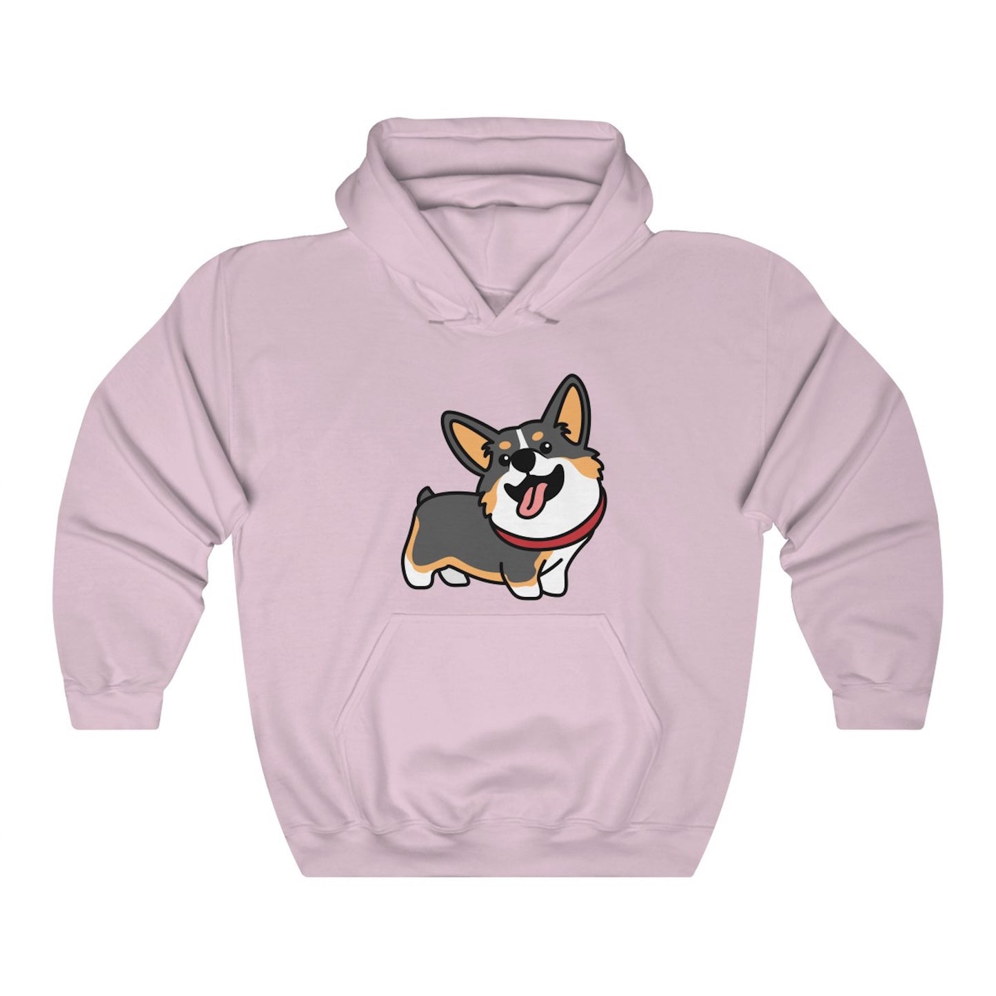 Tricolor Corgi Hoodie