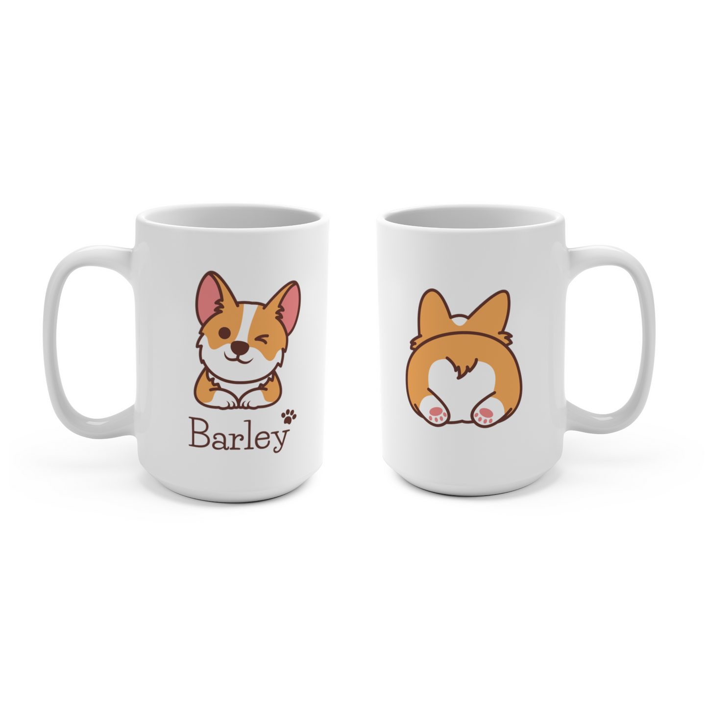 Corgi Butt Pesonalized Mug