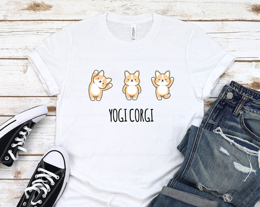 Yogi Corgi T-Shirt