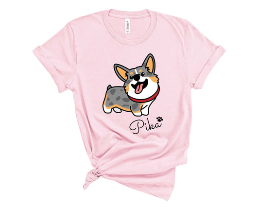 Merle Corgi T-Shirt