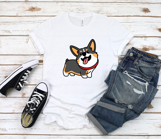 Tricolor Corgi T-Shirt