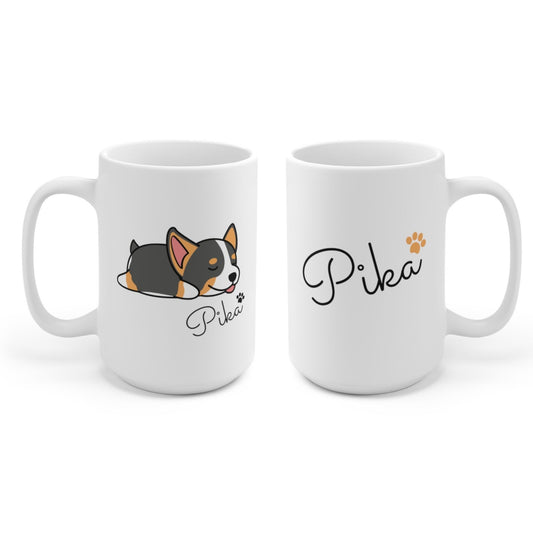 Lazy Corgi Personalized Mug